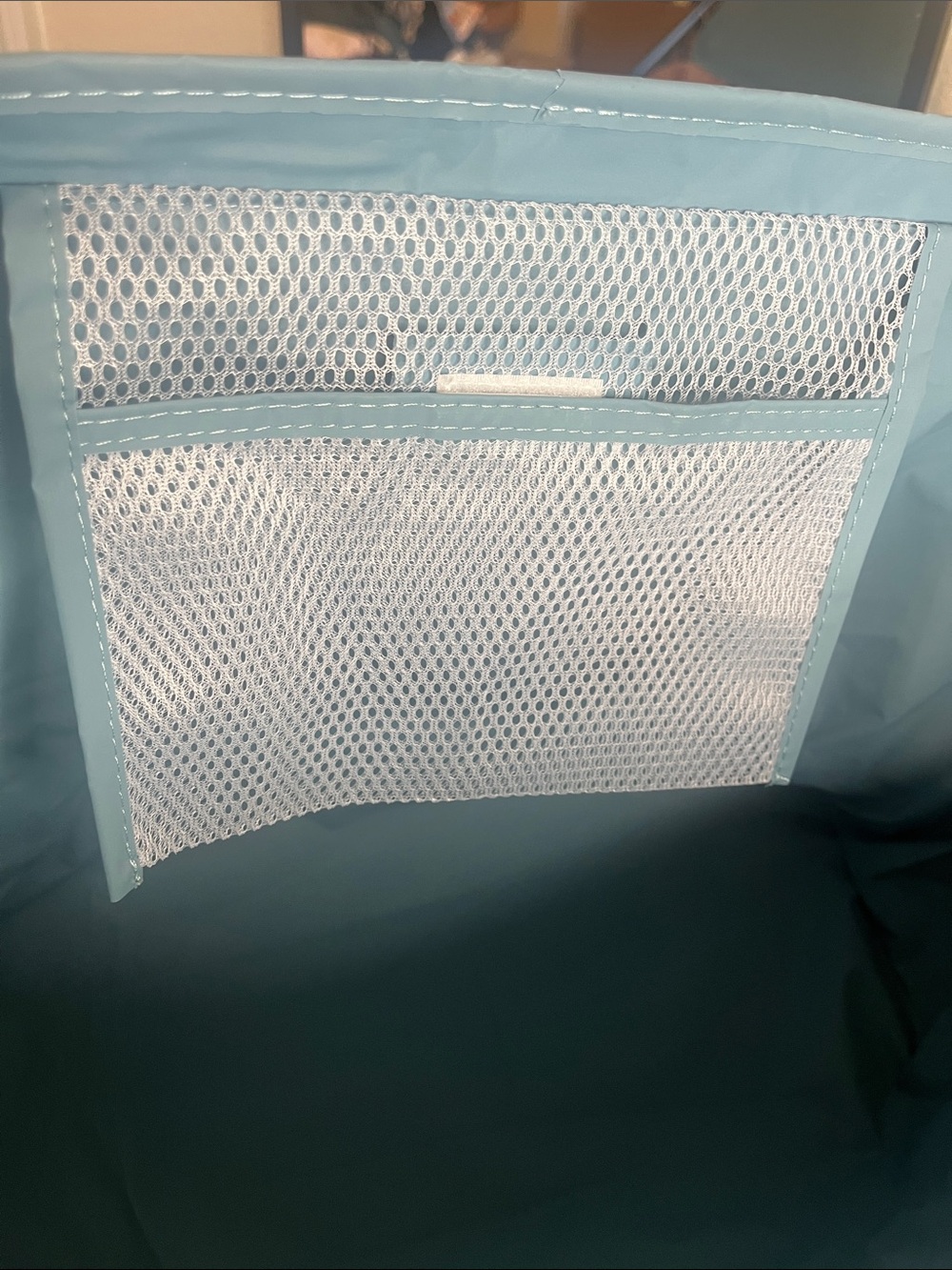 Trader Joe’s Dusty Blue Large Insulated Cooler Bag 8 Gallon - Picture 7 of 10